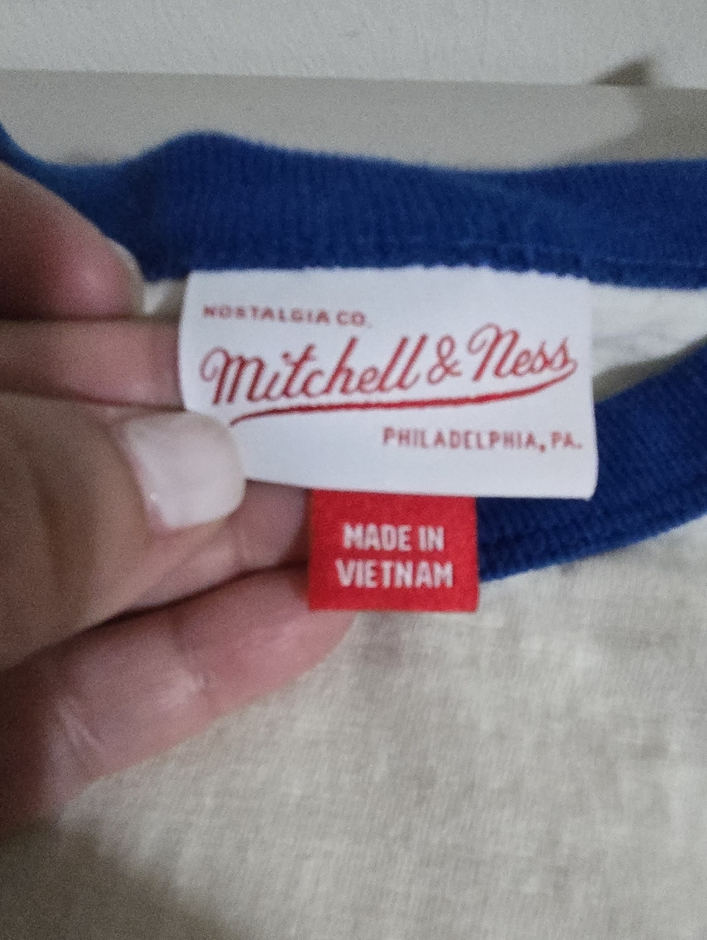 Mitchell & Ness Dodgers Embroidered Vintage Style Jersey Size M - Picture 9 of 11